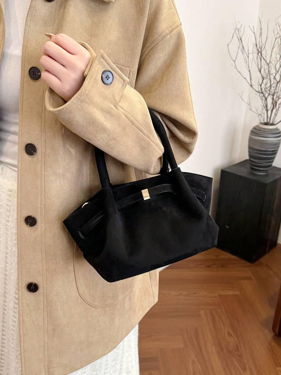 SHEIN CZARNA TOREBKA NA RAMIĘ S07__20X15