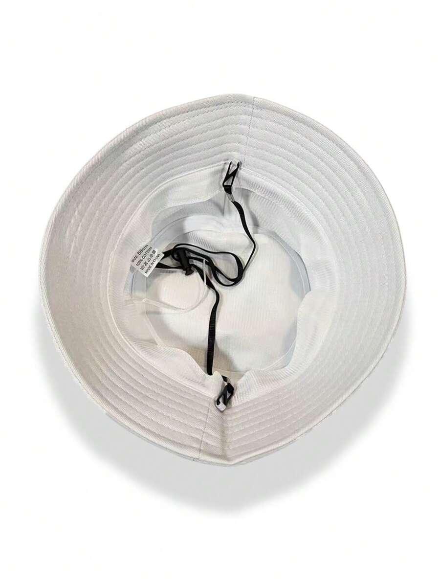 SHEIN BIAŁY KAPELUSZ BUCKET S07__50
