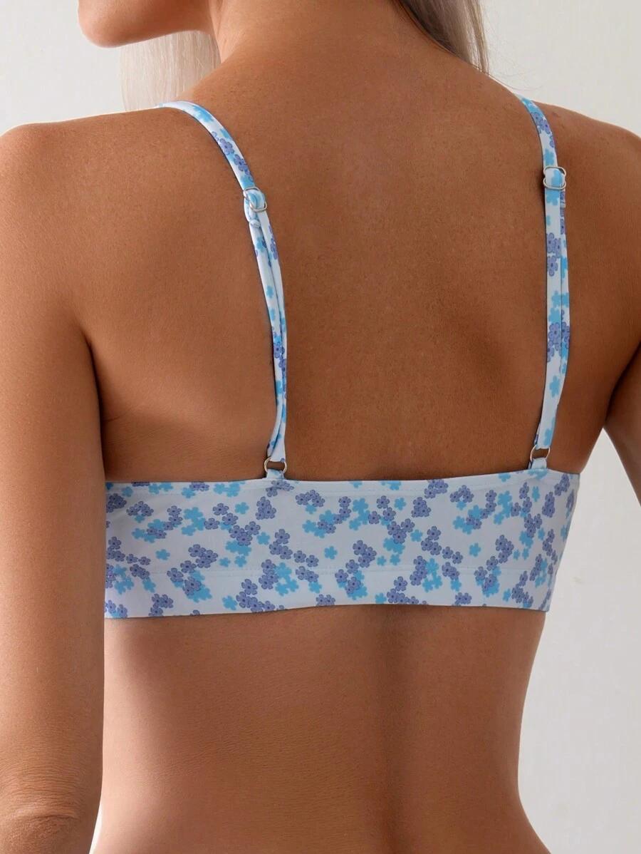 SHEIN DWUCZĘŚCIOWY KOSTIUM KĄPIELOWY BIKINI S09__M