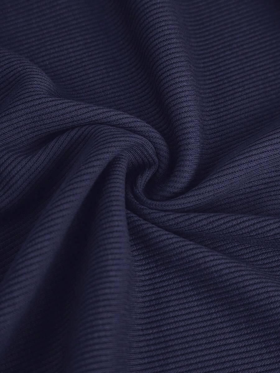 SHEIN GRANATOWA MINI SUKIENKA S06__152-158