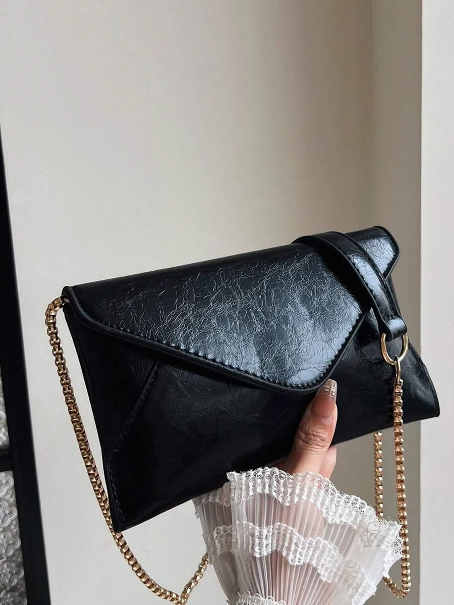 SHEIN CZARNA TOREBKA NA RAMIĘ S07__12X21