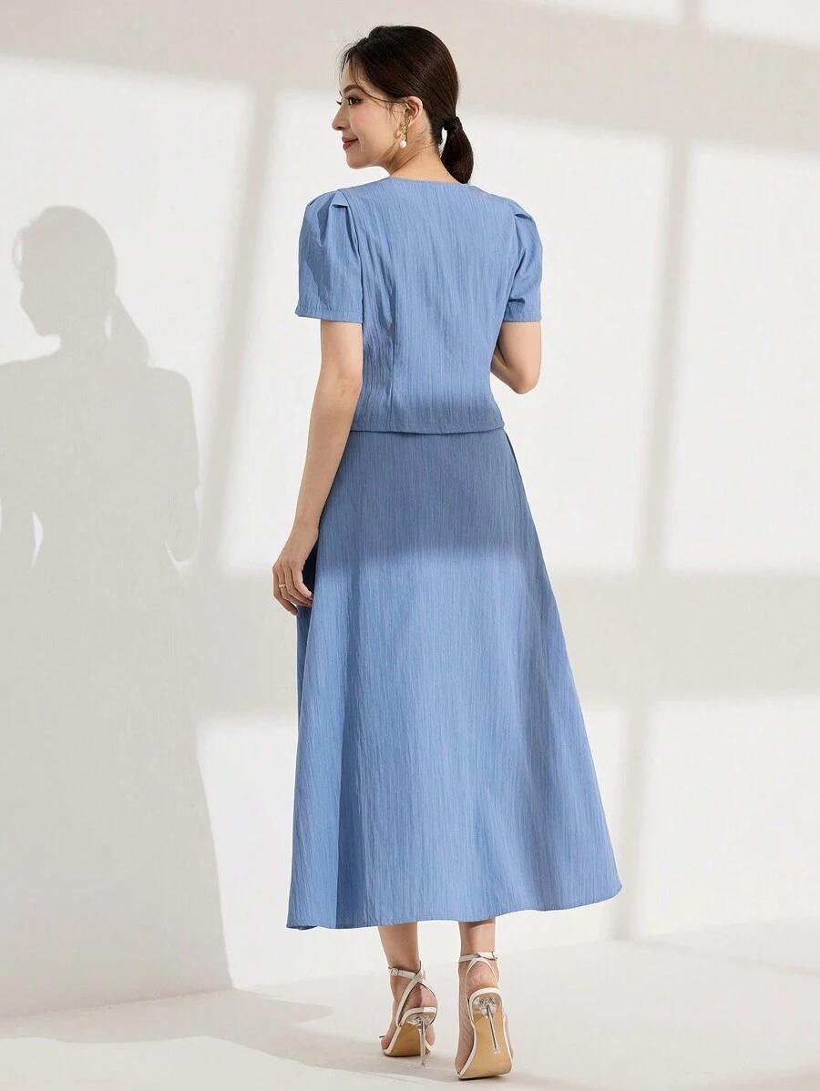 MODELYN KOMPLET KOSZULA SPÓDNICA S06__XL