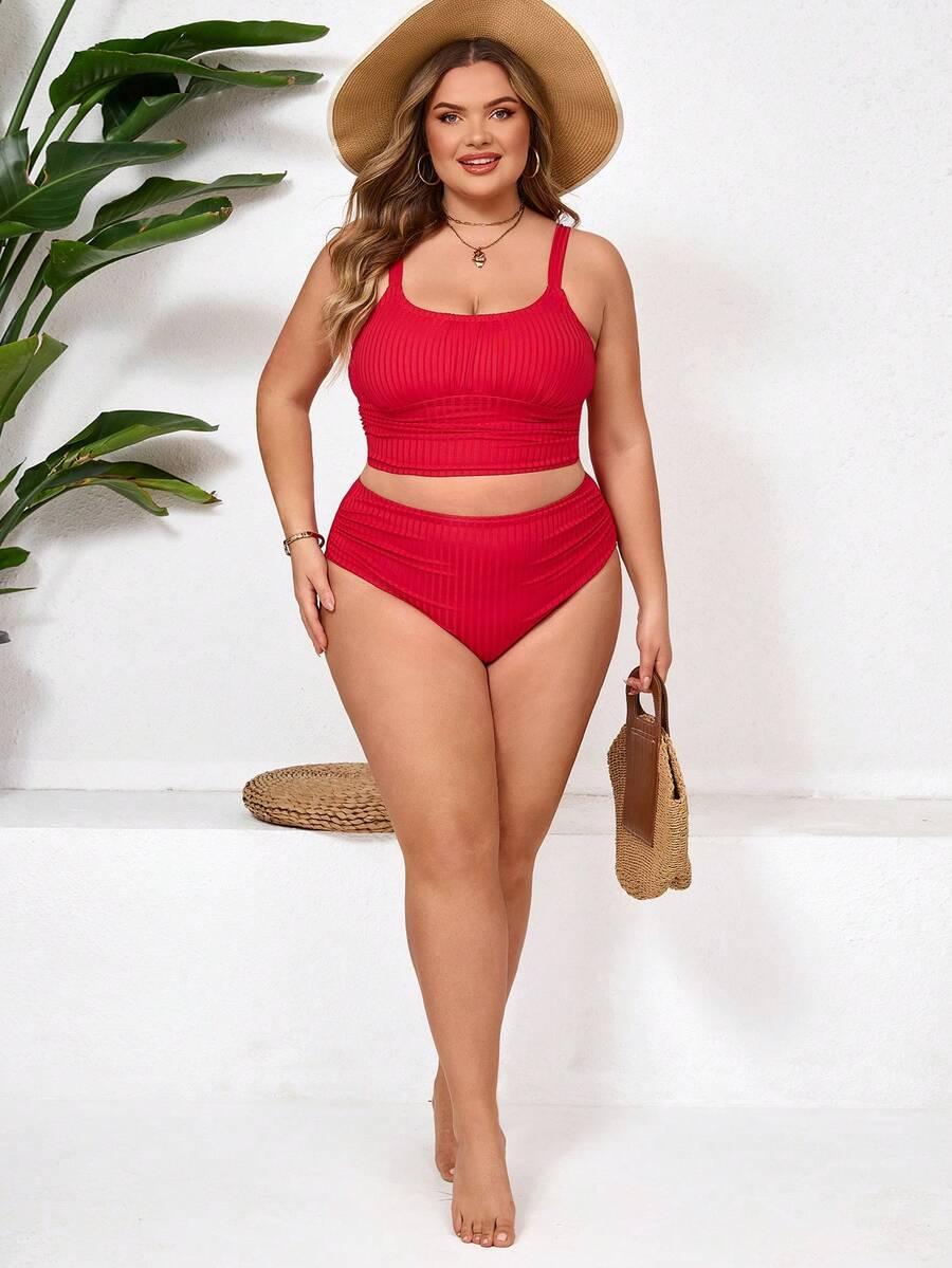 SHEIN DWUCZĘŚCIOWY STRÓJ KĄPIELOWY S09__60/62