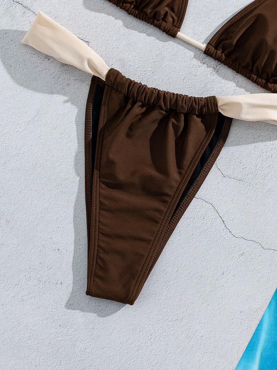 SHEIN DWUCZĘŚCIOWY STRÓJ KĄPIELOWY S09__S