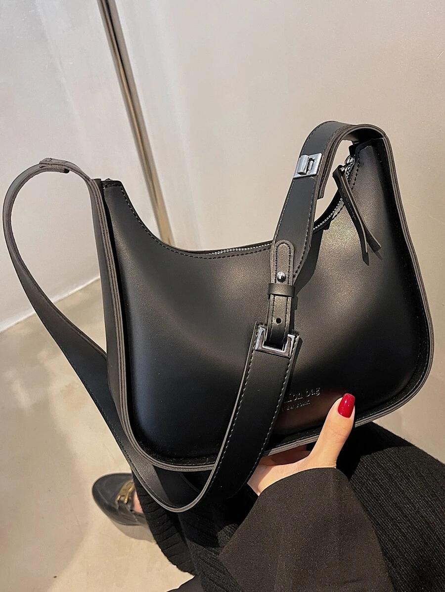 SHEIN CZARNA TOREBKA NA RAMIĘ S07__25X21