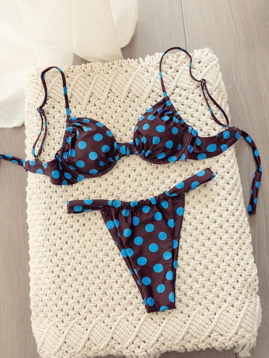 SHEIN DWUCZĘŚCIOWY STRÓJ KĄPIELOWY S09__S