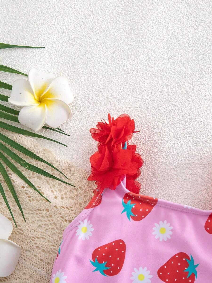 SHEIN JEDNOCZĘŚCIOWY STRÓJ KĄPIELOWY S06__98/104