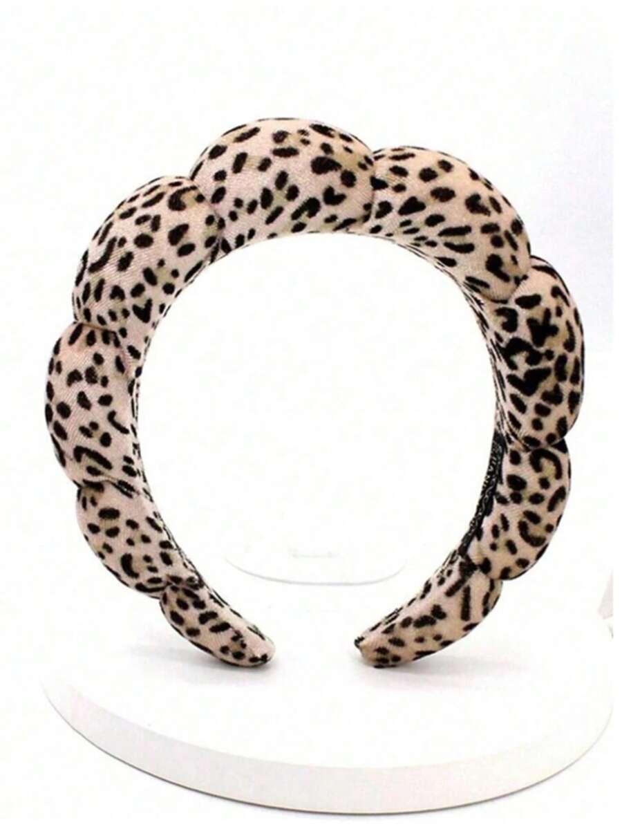 SHEIN OPASKA DO WŁOSÓW ANIMAL PRINT S07
