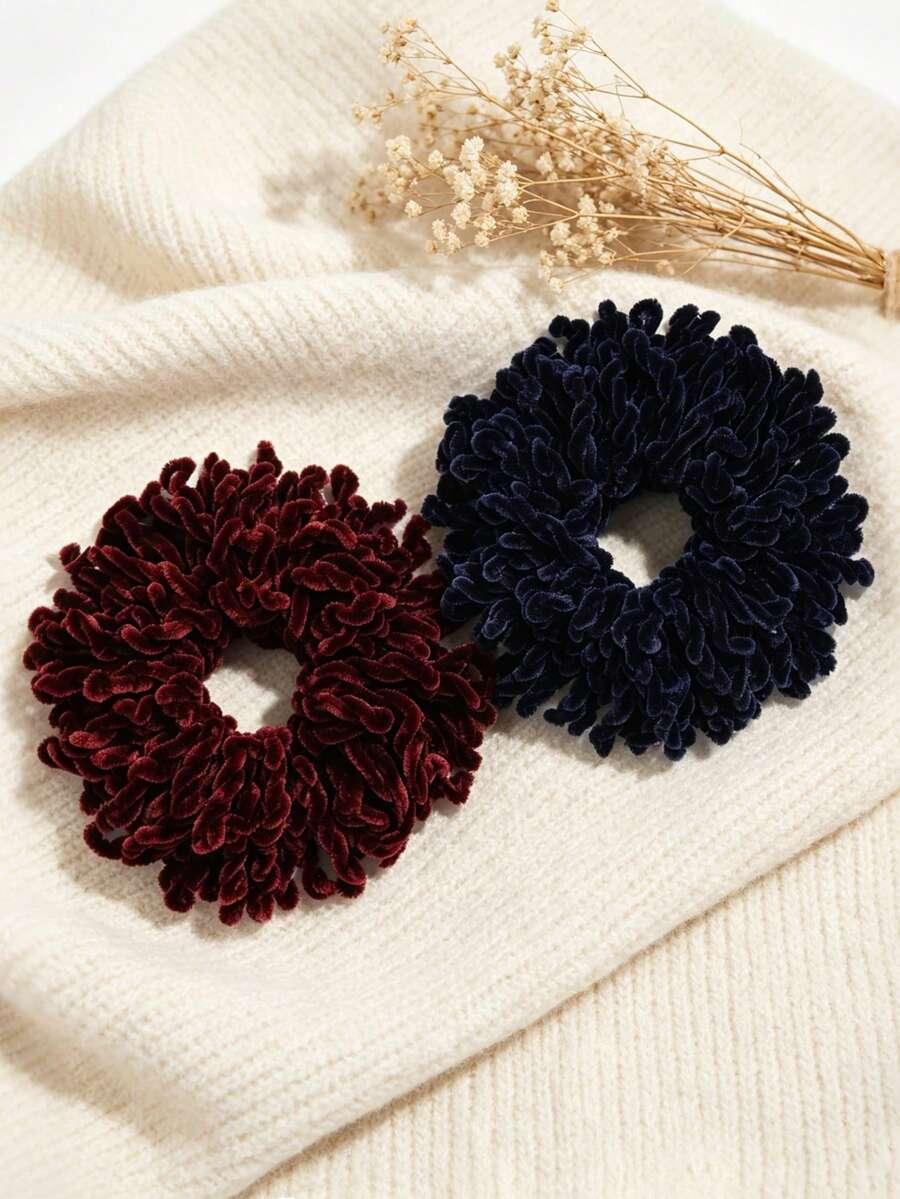 SHEIN KOLOROWE GUMKI DO WŁOSÓW S07__2-PACK