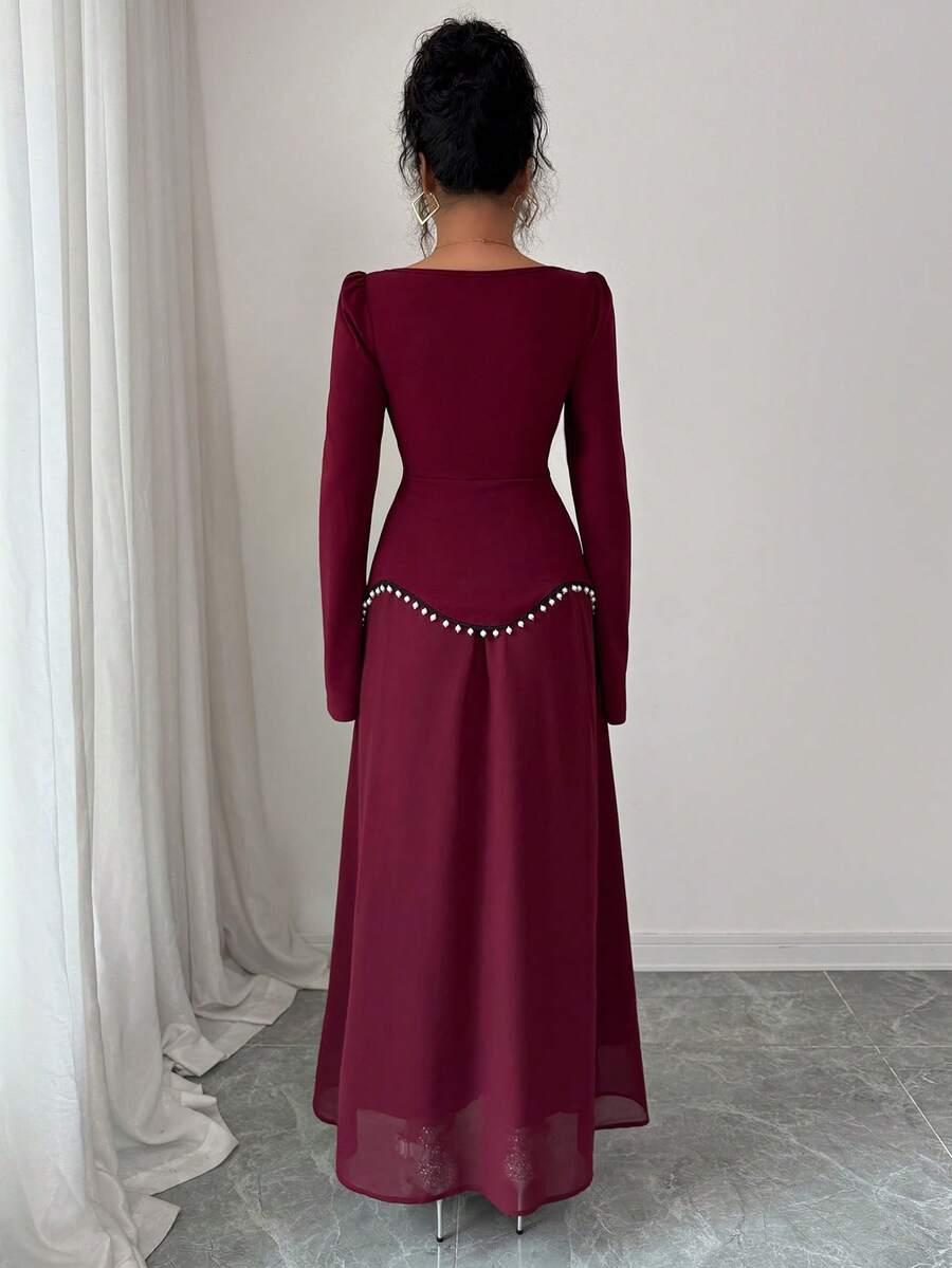 SHEIN CZERWONA MAXI SUKIENKA S06__XL