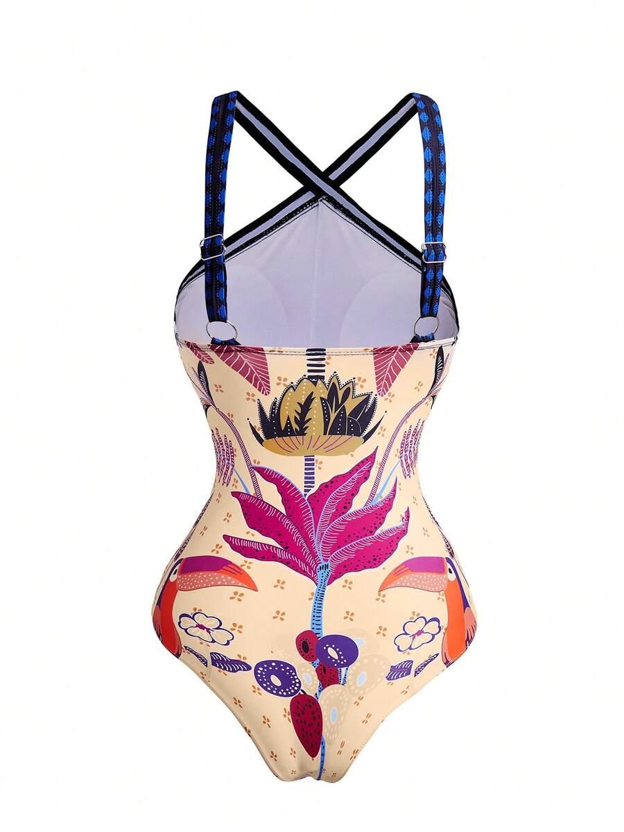 SWIM OASIS JEDNOCZĘŚCIOWY STRÓJ KĄPIELOWY PAREO KOMPLET S09__S
