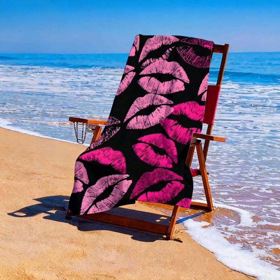 SHEIN RĘCZNIK PLAŻOWY PRINT S07__90X180CM