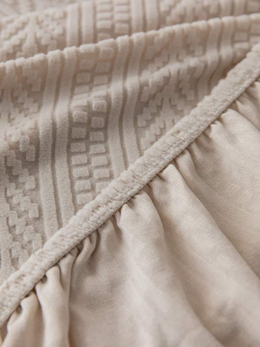 SHEIN KREMOWY POKROWIEC NA SOFĘ S07__190-230