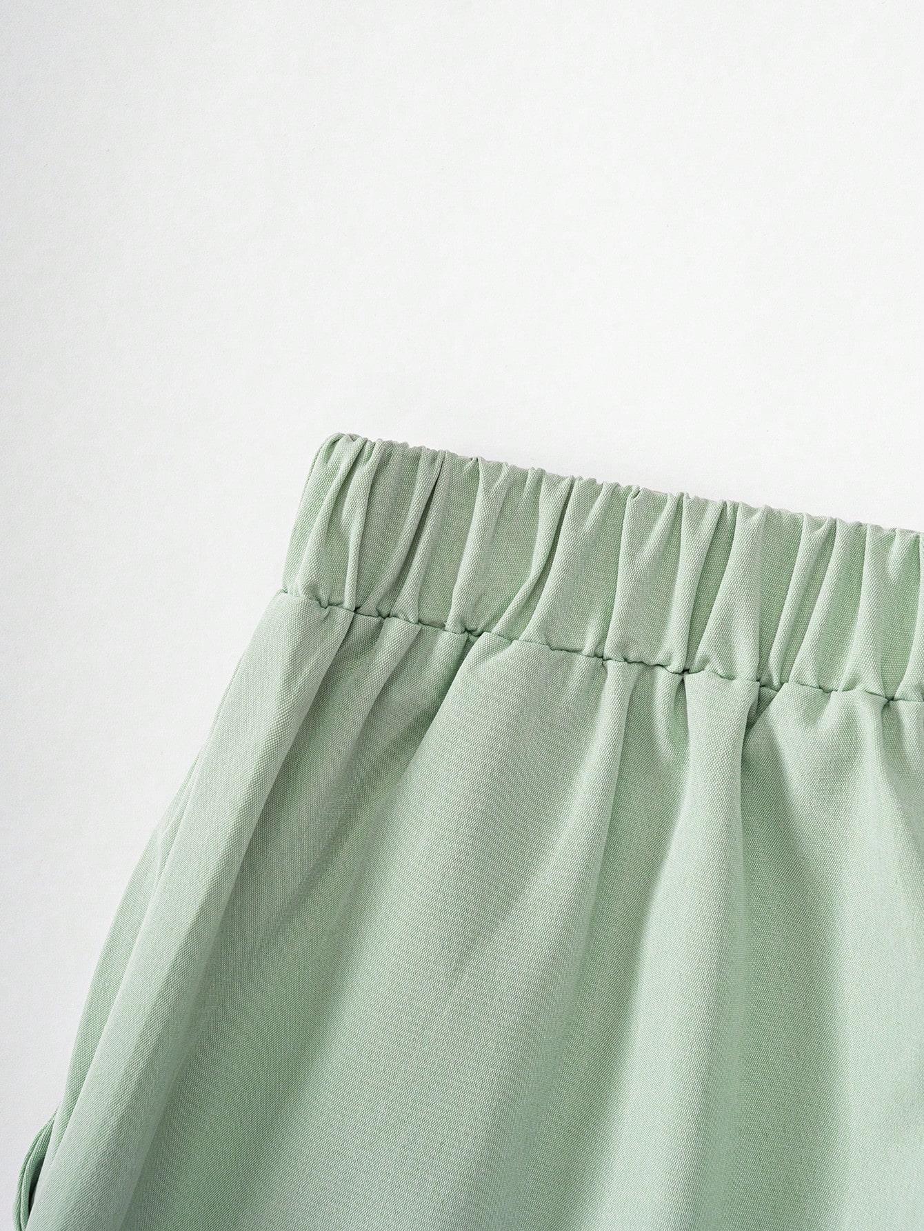 SHEIN KAMIZELKA SPODNIE KOMPLET S06__146-152