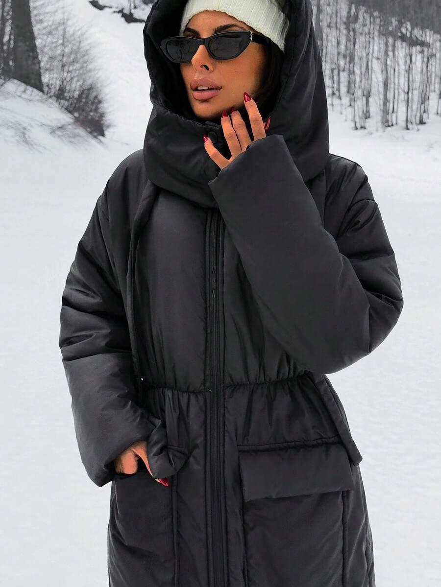 SHEIN CZARNA KURTKA ZAMEK W01__46