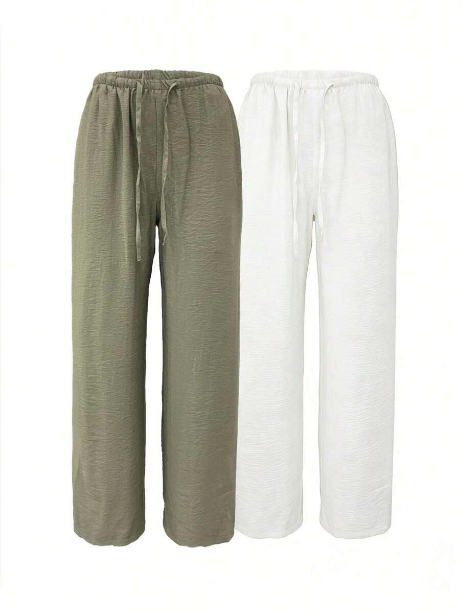 SHEIN SPODNIE CASUAL 2-PACK S06__XL