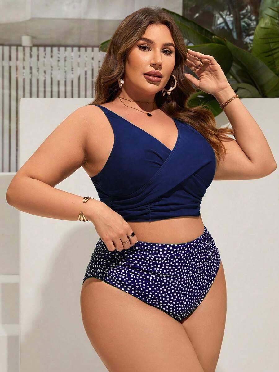 SHEIN DWUCZĘŚCIOWY STRÓJ KĄPIELOWY S09__48