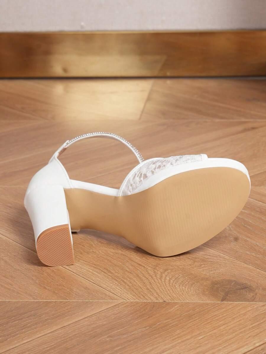 SHEIN BIAŁE SANDAŁY OBCAS S06__38