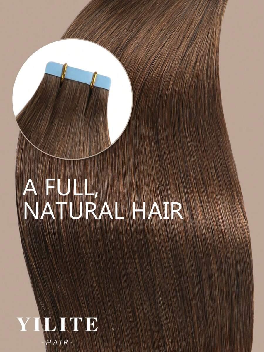 SHEIN DOCZEPIANE WŁOSY NATURALNE TAPE IN S07