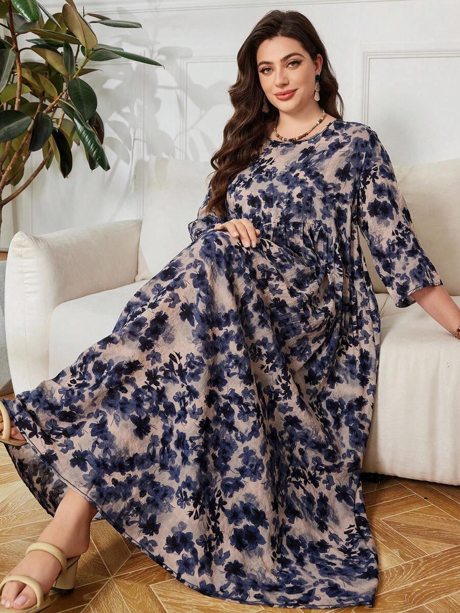 LACOMFIA MAXI SUKIENKA KWIATY S06__48