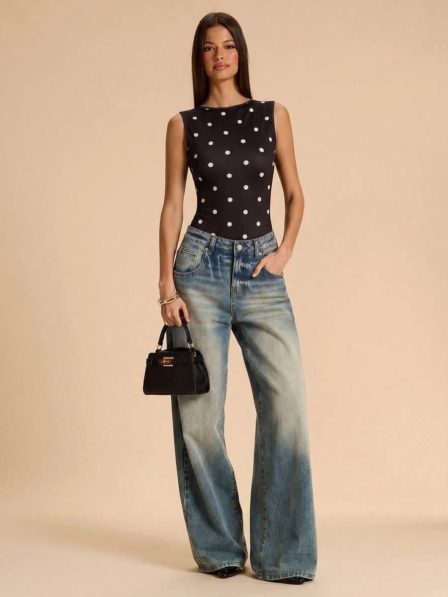 SHEIN JEDNOCZĘŚCIOWY STRÓJ KĄPIELOWY S09__M