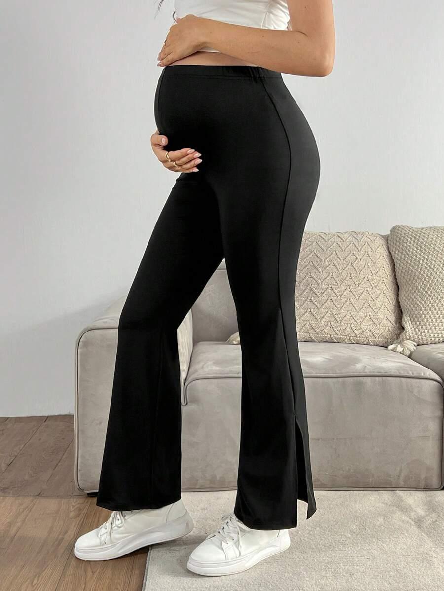 SHEIN CZARNE LEGGINSY WYSOKI STAN S06__L
