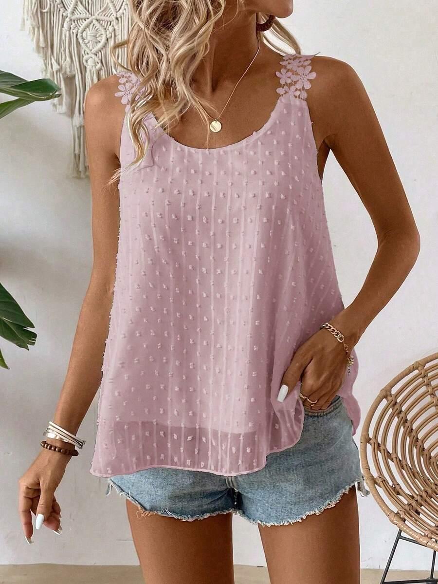 SHEIN RÓŻOWA BLUZKA NA RAMIĄCZKACH S06__S