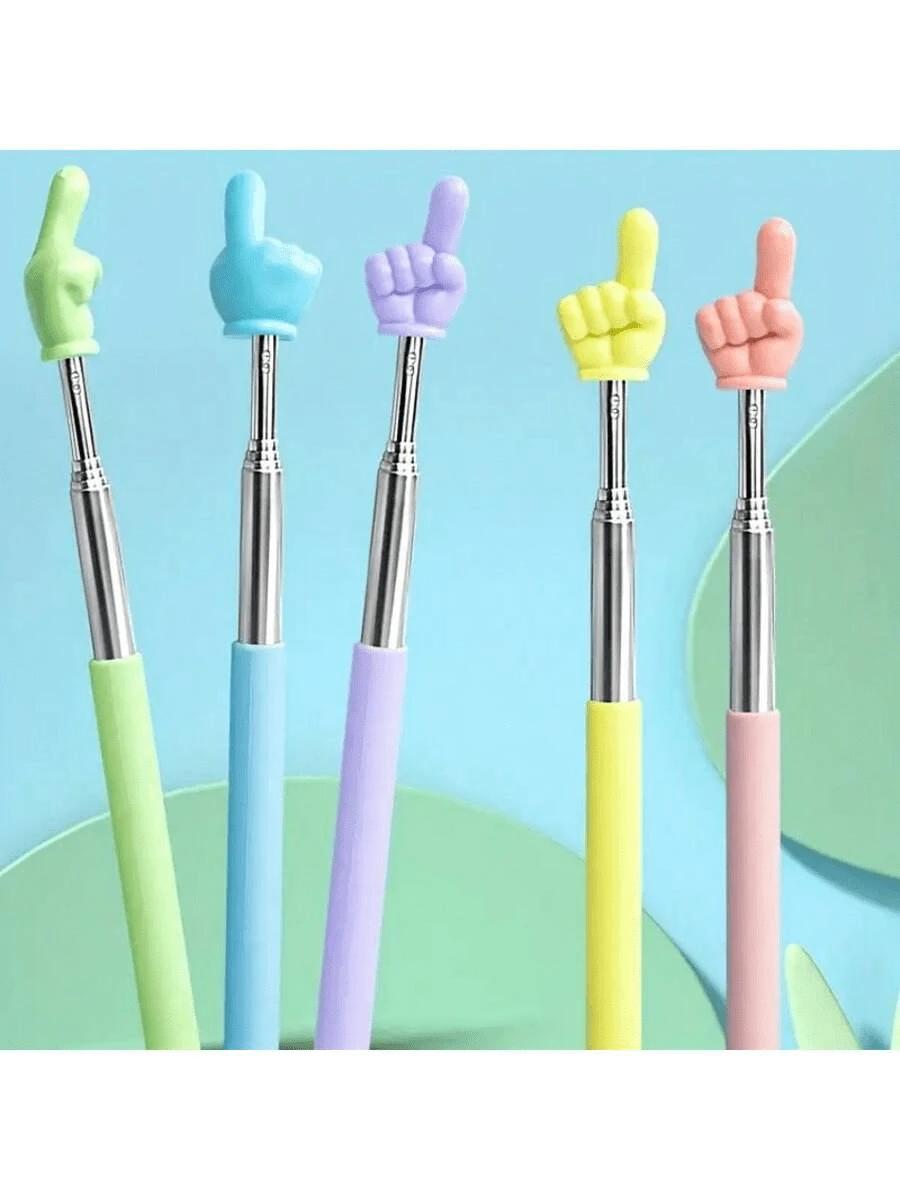 SHEIN ZESTAW KOLOROWE TELESKOPOWE WSKAŹNIKI 5-PACK S07