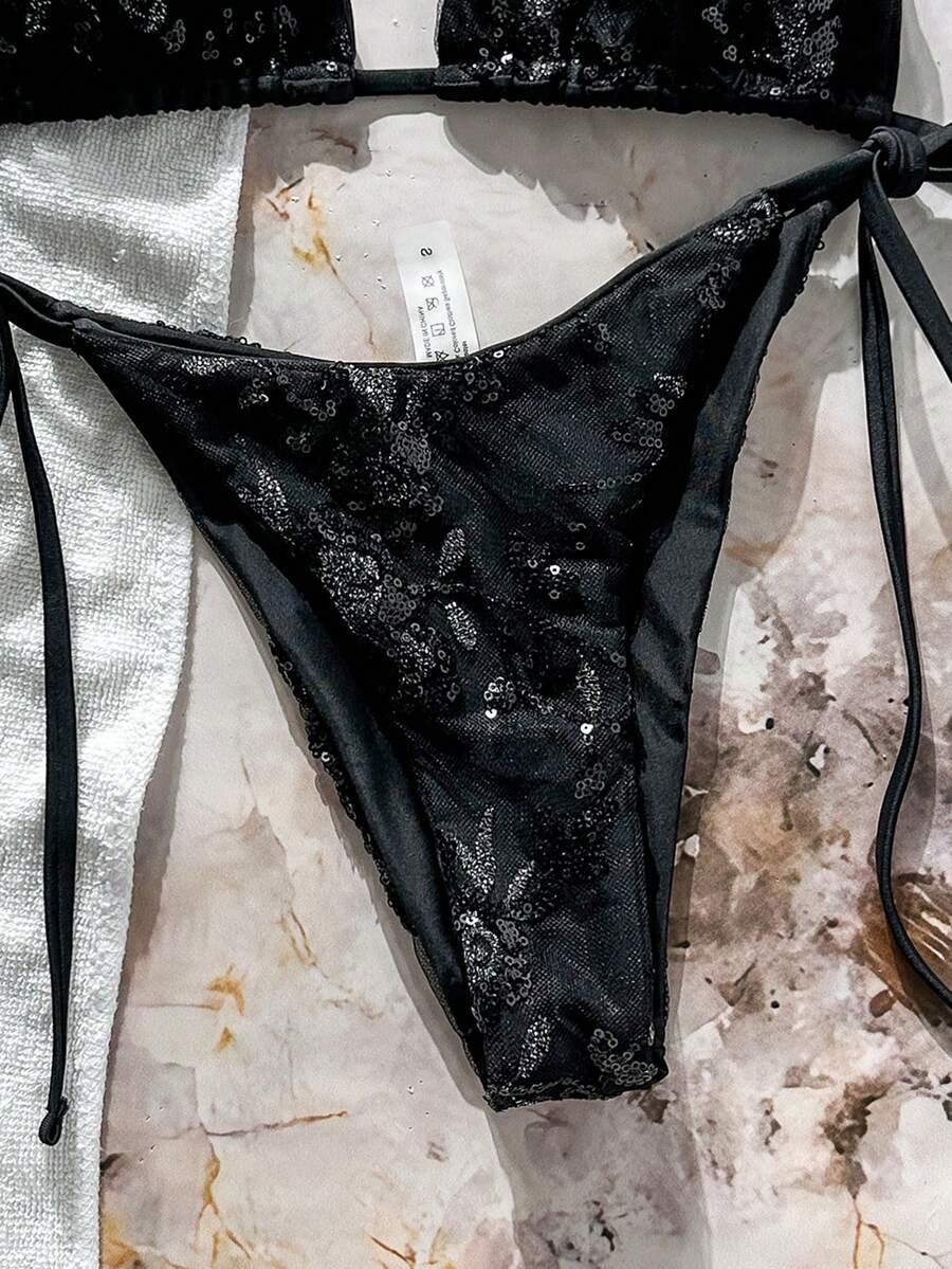 SHEIN DWUCZĘŚCIOWY STRÓJ KĄPIELOWY S09__M