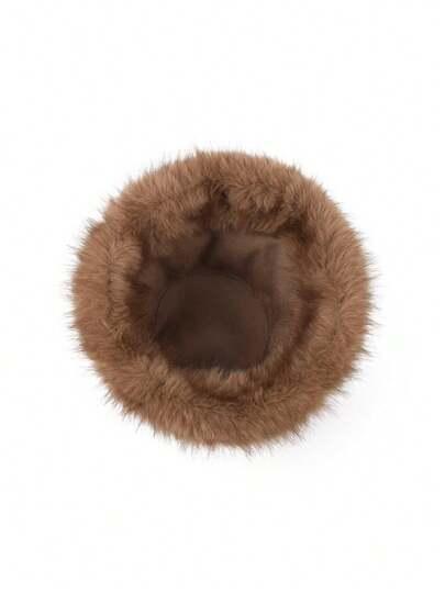 SHEIN CZAPKA IMITACJA FUTRA W01__54
