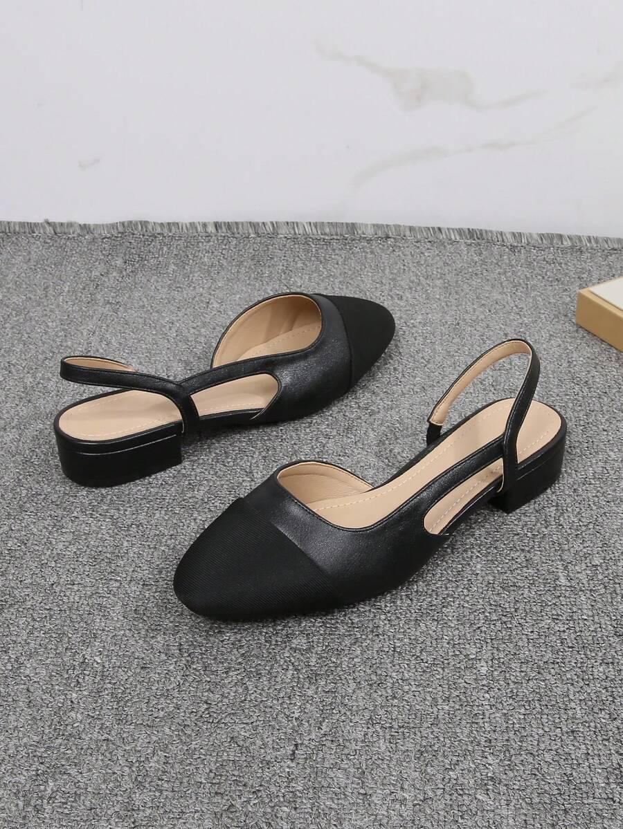 SHEIN CZARNE BALERINY CASUAL S06__39,5