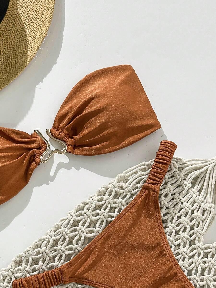 SHEIN DWUCZĘŚCIOWY STRÓJ KĄPIELOWY S06__