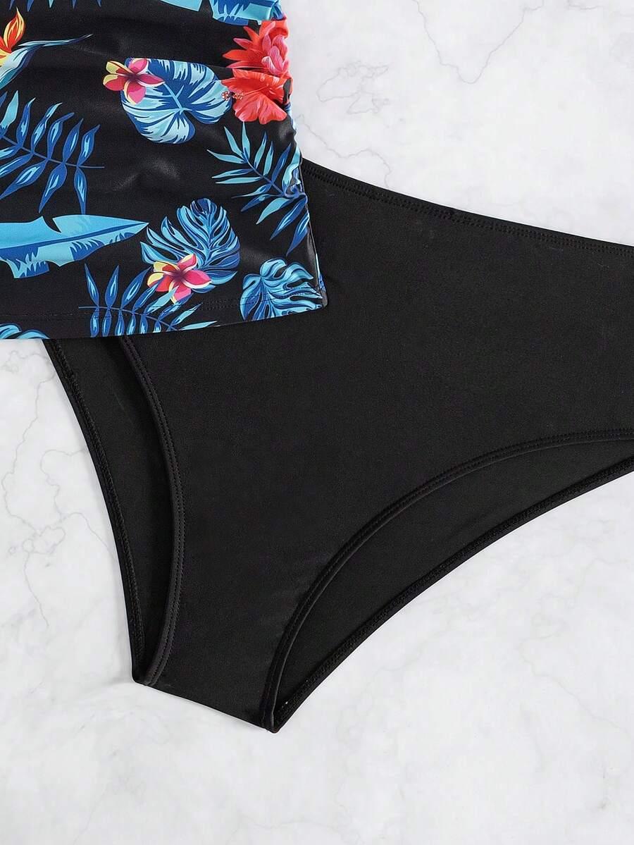 SHEIN DWUCZĘŚCIOWY STRÓJ KĄPIELOWY S09__XL