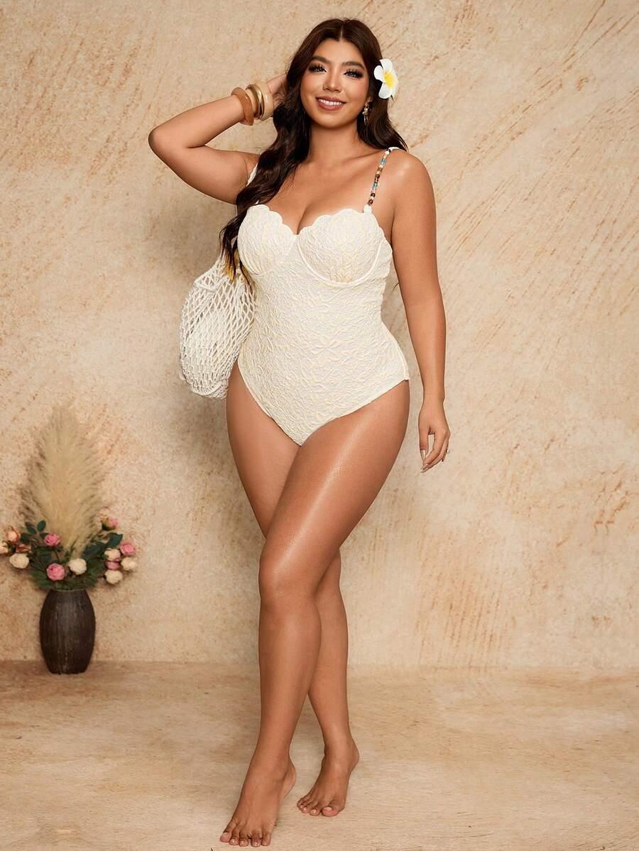 SHEIN JEDNOCZĘŚCIOWY STRÓJ KĄPIELOWY S09__46