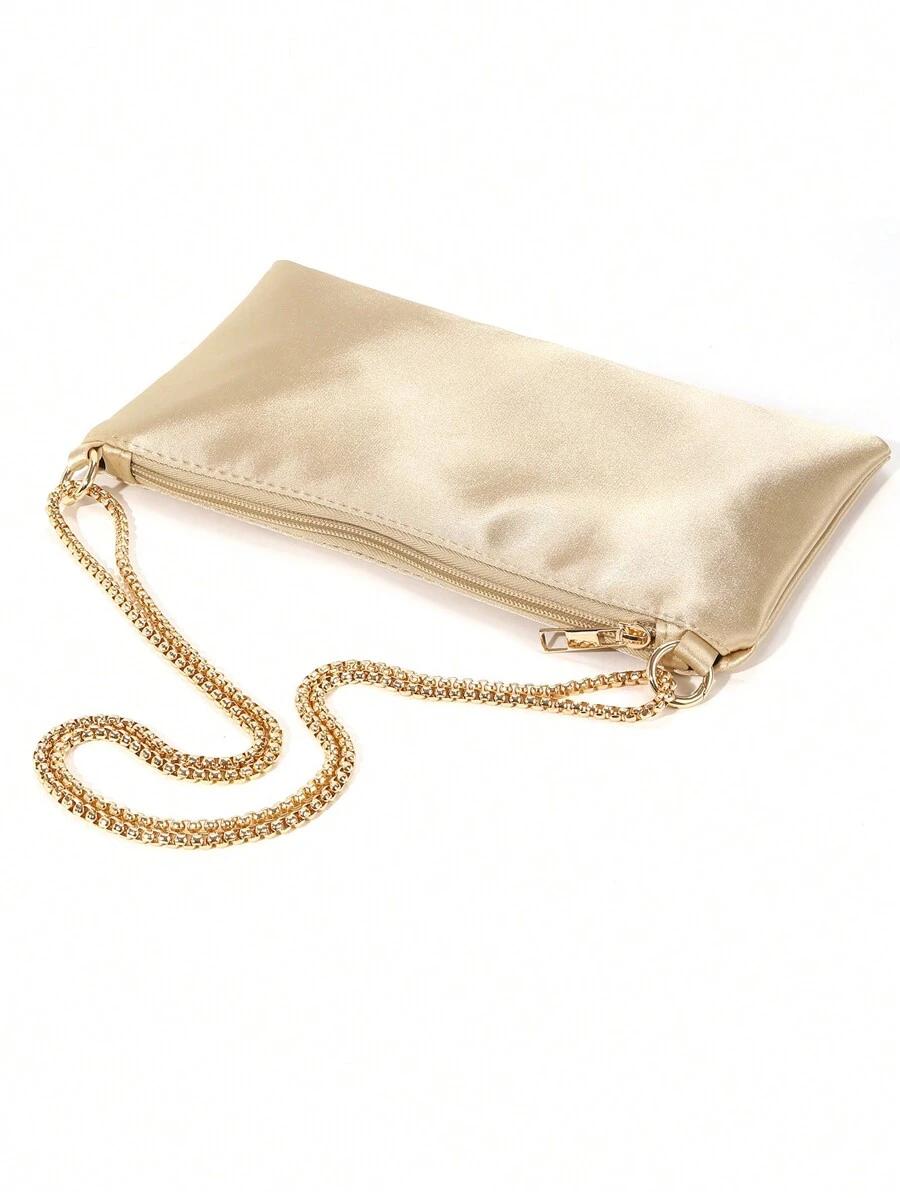 SHEIN ZŁOTA TOREBKA NA RAMIĘ 15X27
