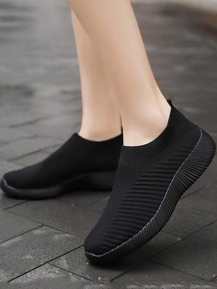 SHEIN CZARNE WSUWANE BUTY SPORTOWE S06__38