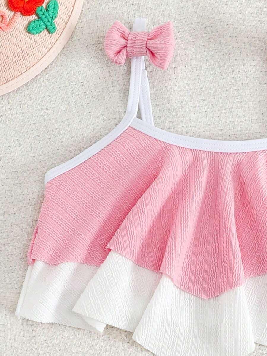 SHEIN DWUCZĘŚCIOWY STRÓJ KĄPIELOWY ZDOBIENIA S09__110/116