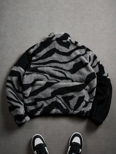 SHEIN KURTKA ZAMEK MIŚ W01__3XL