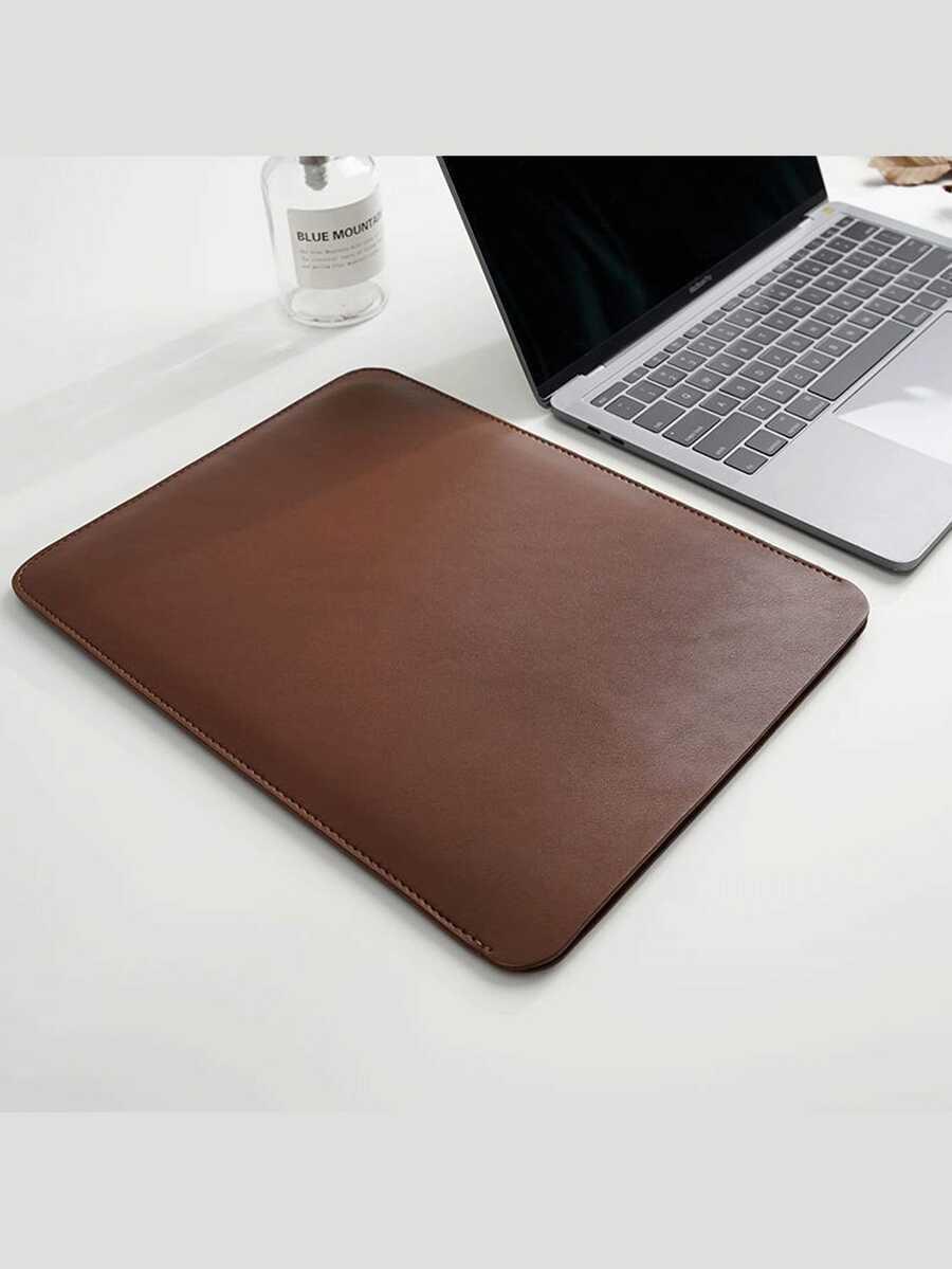 SHEIN BRĄZOWY POKROWIEC NA LAPTOPA S07__33X24CM