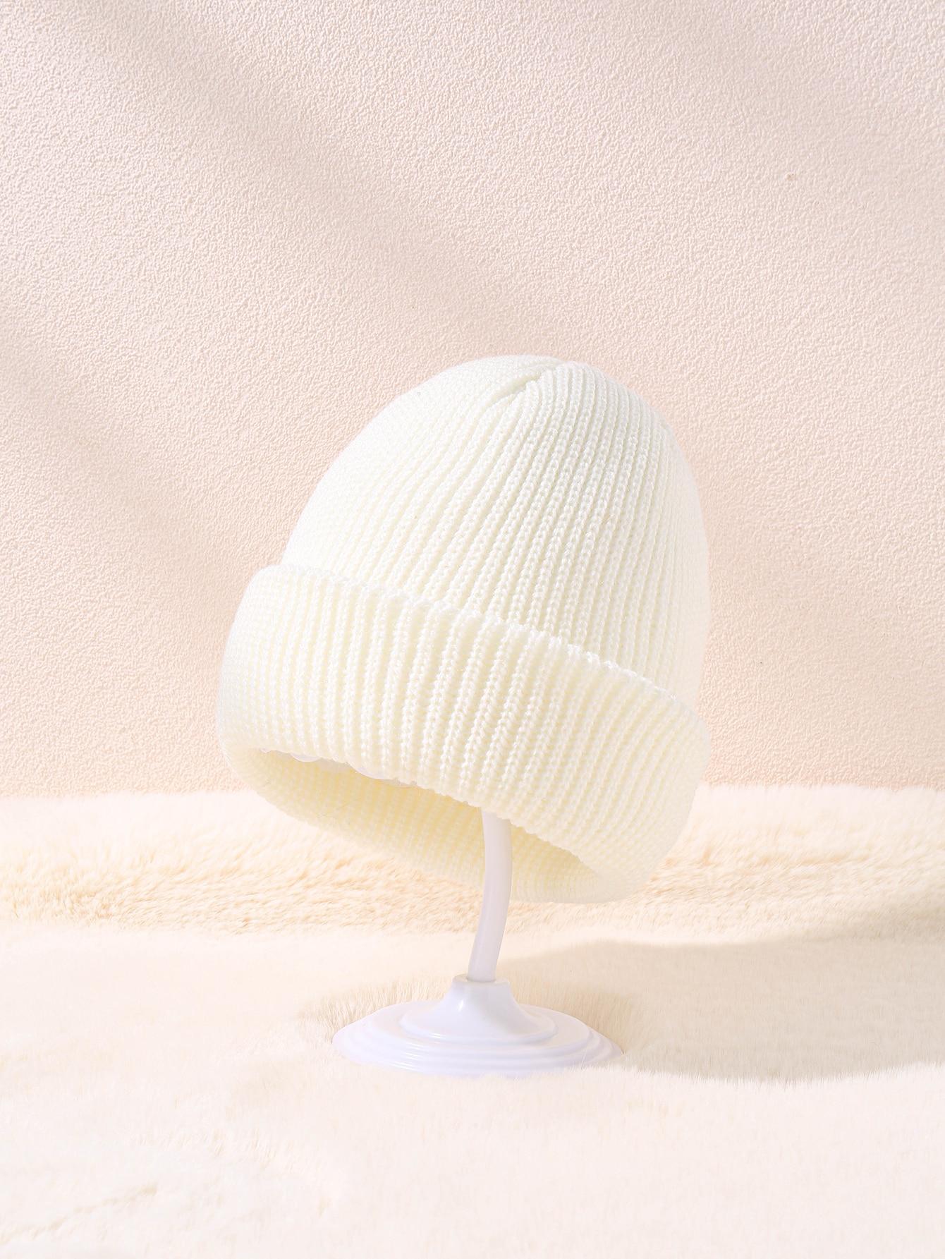 SHEIN BIAŁA CZAPKA BEANIE W01__56-59