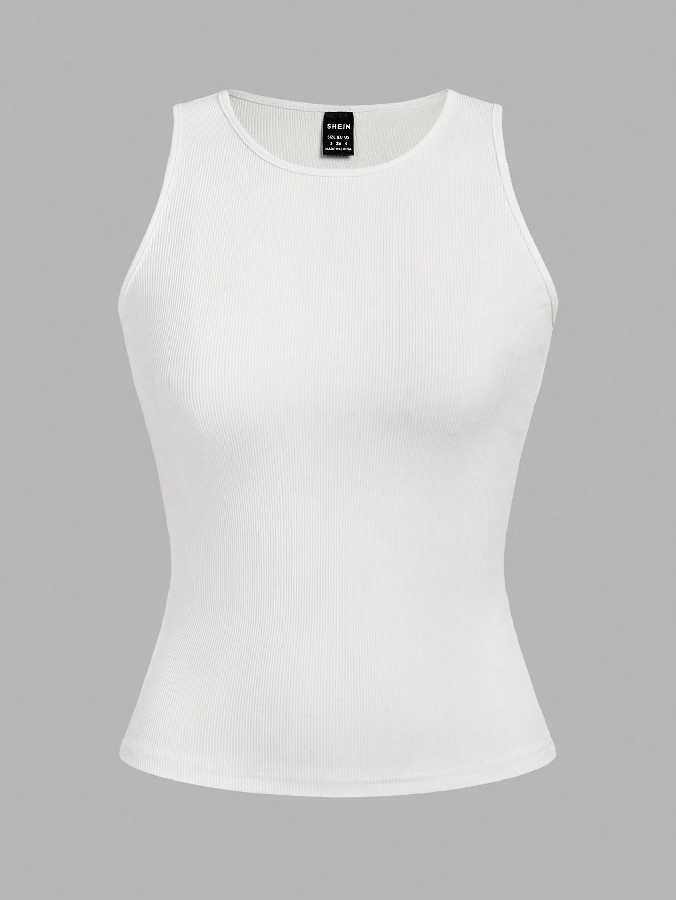 SHEIN TOP BEZ RĘKAWÓW 2-PACK PK01__M