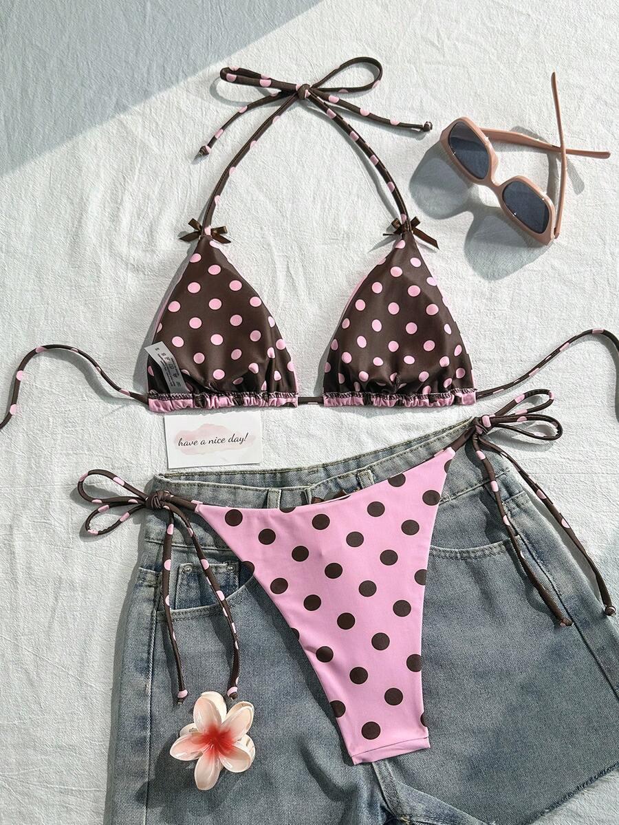 SHEIN DWUCZĘŚCIOWY STRÓJ KĄPIELOWY S09__M