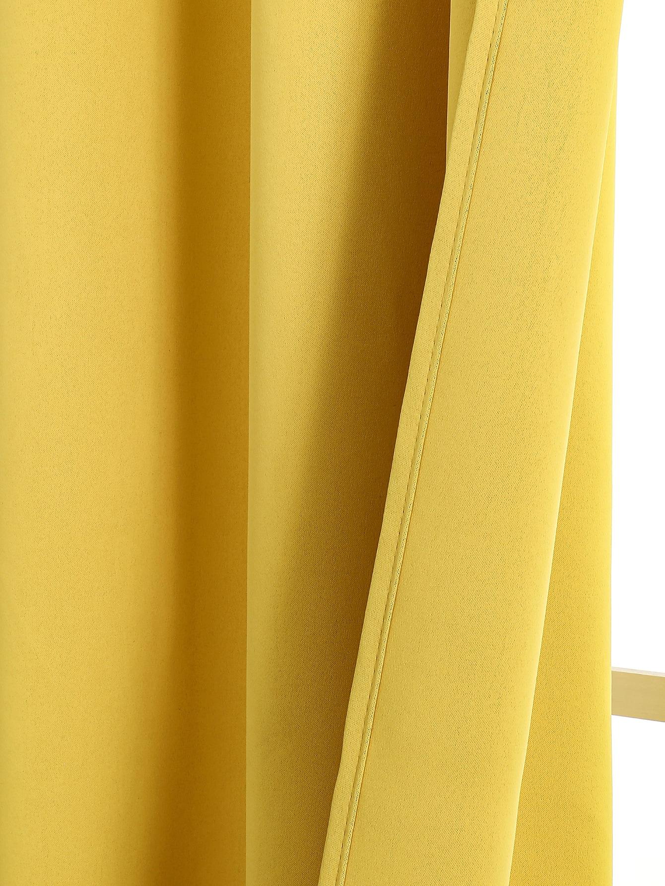 SHEIN ŻÓŁTA ZASŁONA 1-PACK S07__132X183CM
