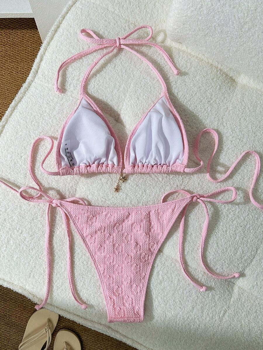 SHEIN DWUCZĘŚCIOWY STRÓJ KĄPIELOWY S09__M