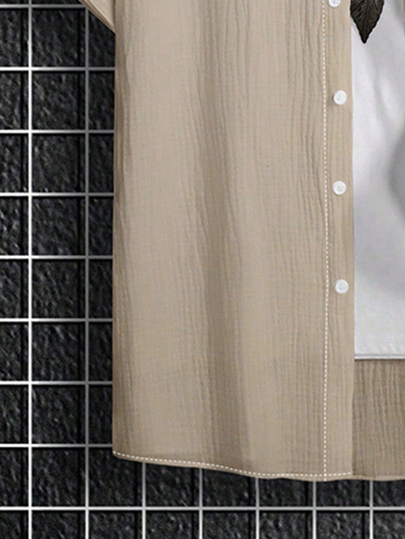 SHEIN KOMPLET KOSZULA SPODENKI S06__S