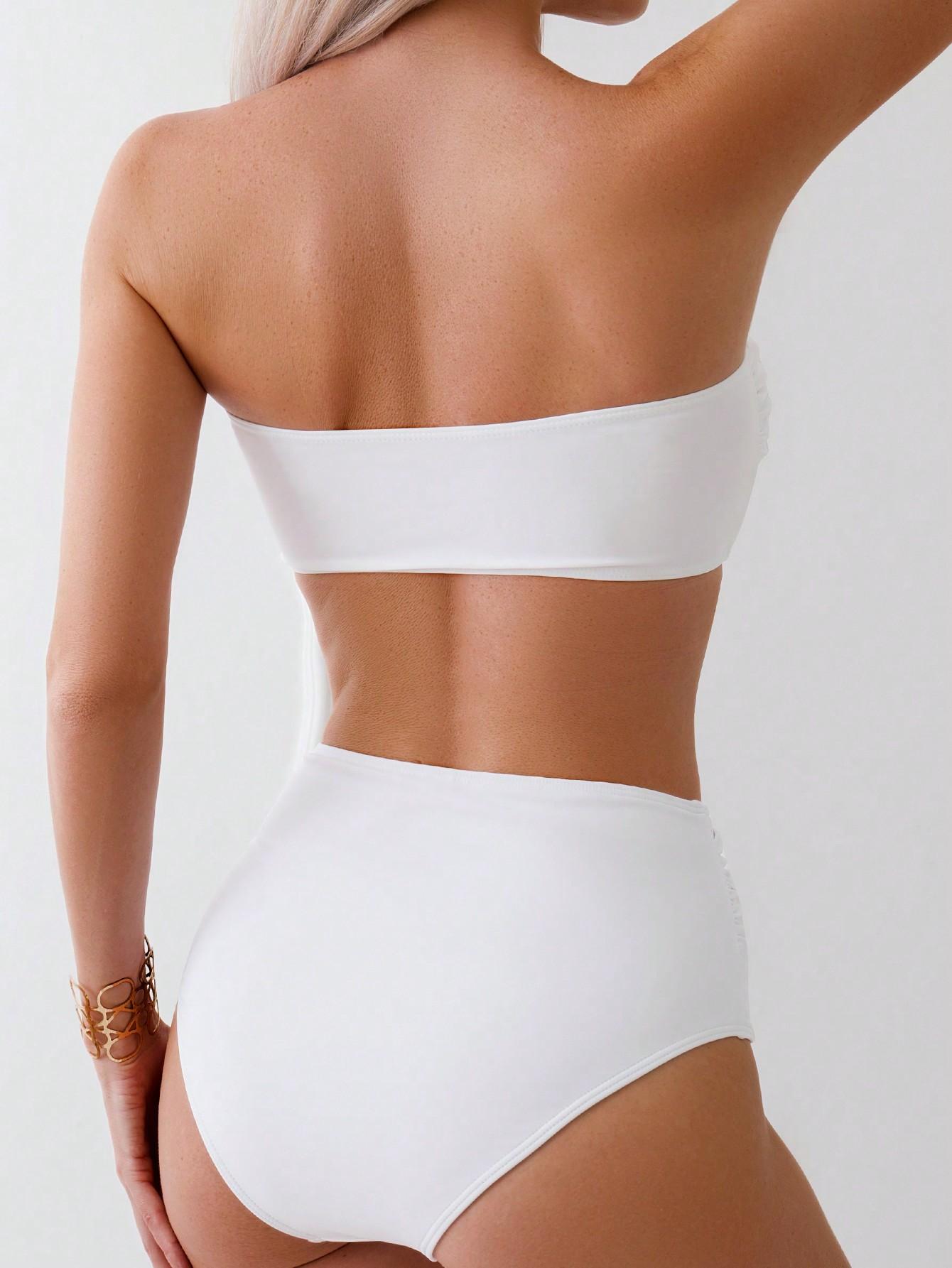 SHEIN DWUCZĘŚCIOWY STRÓJ KĄPIELOWY S09__M