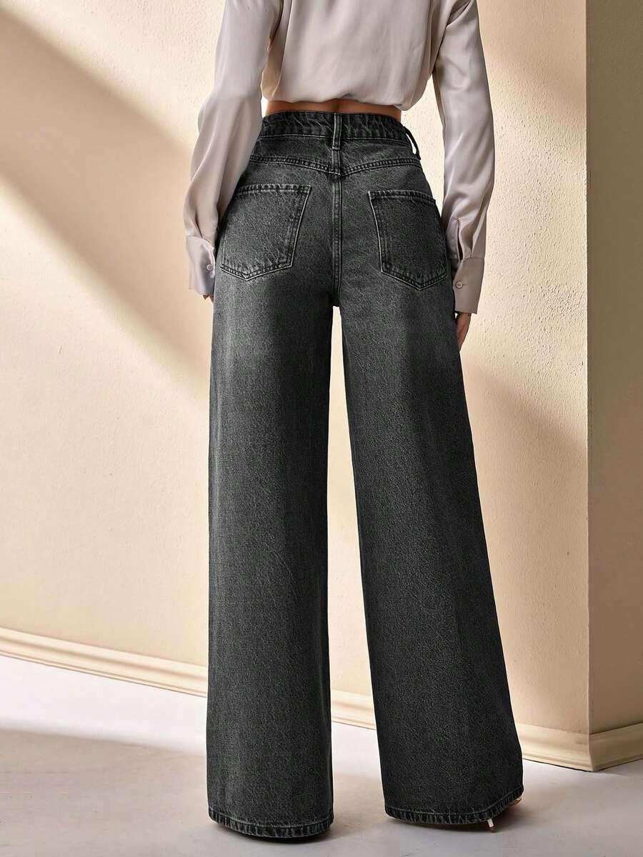 CLARA VERO SPODNIE JEANS WYSOKI STAN S06__L