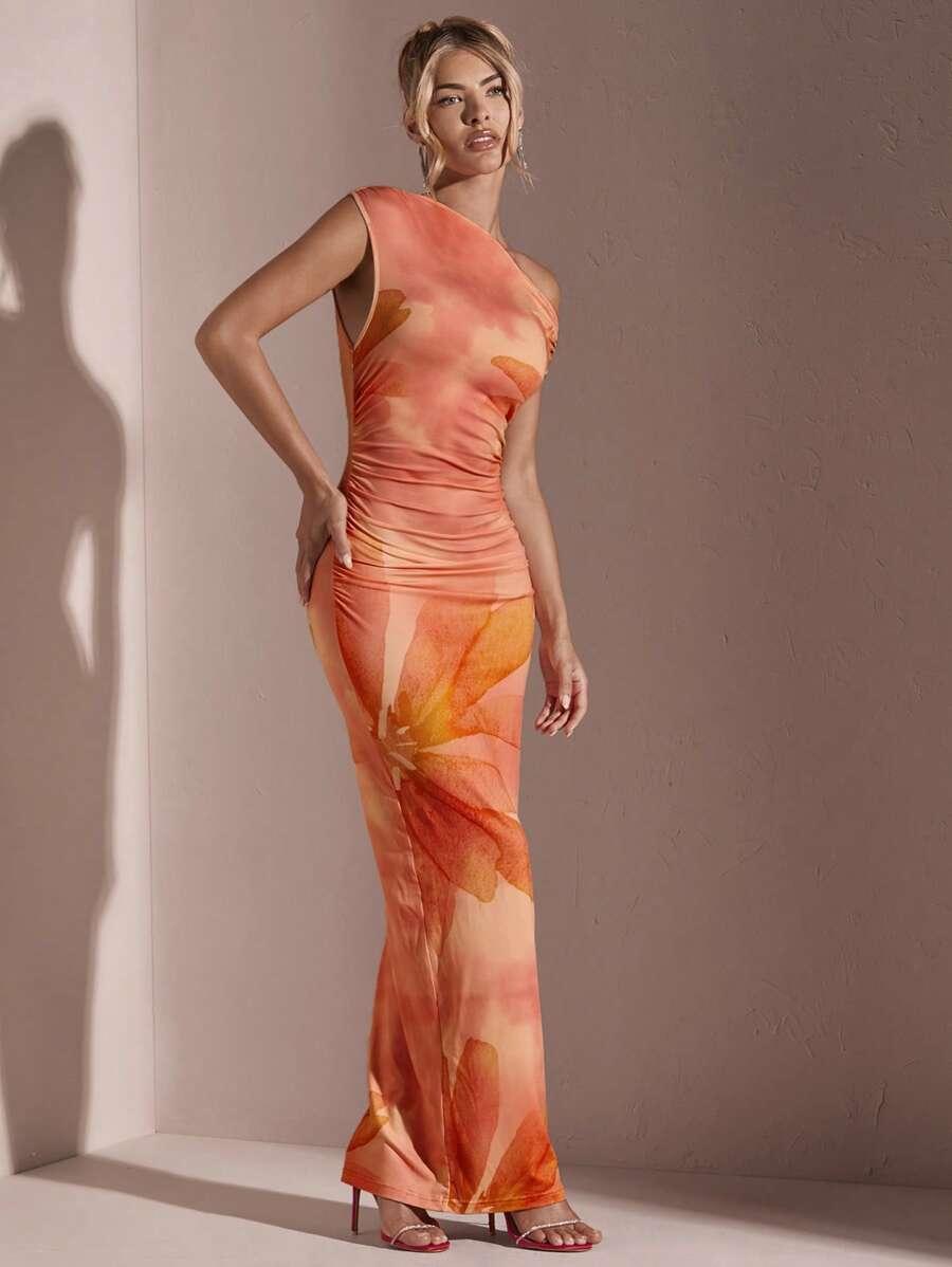 SHEIN MAXI SUKIENKA BEZ RĘKAWÓW S06__L