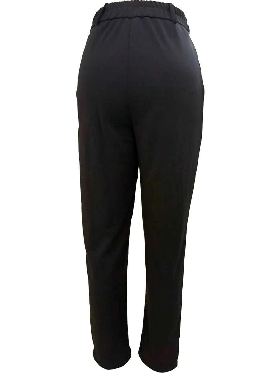 SHEIN CZARNE SPODNIE CASUAL S06__S