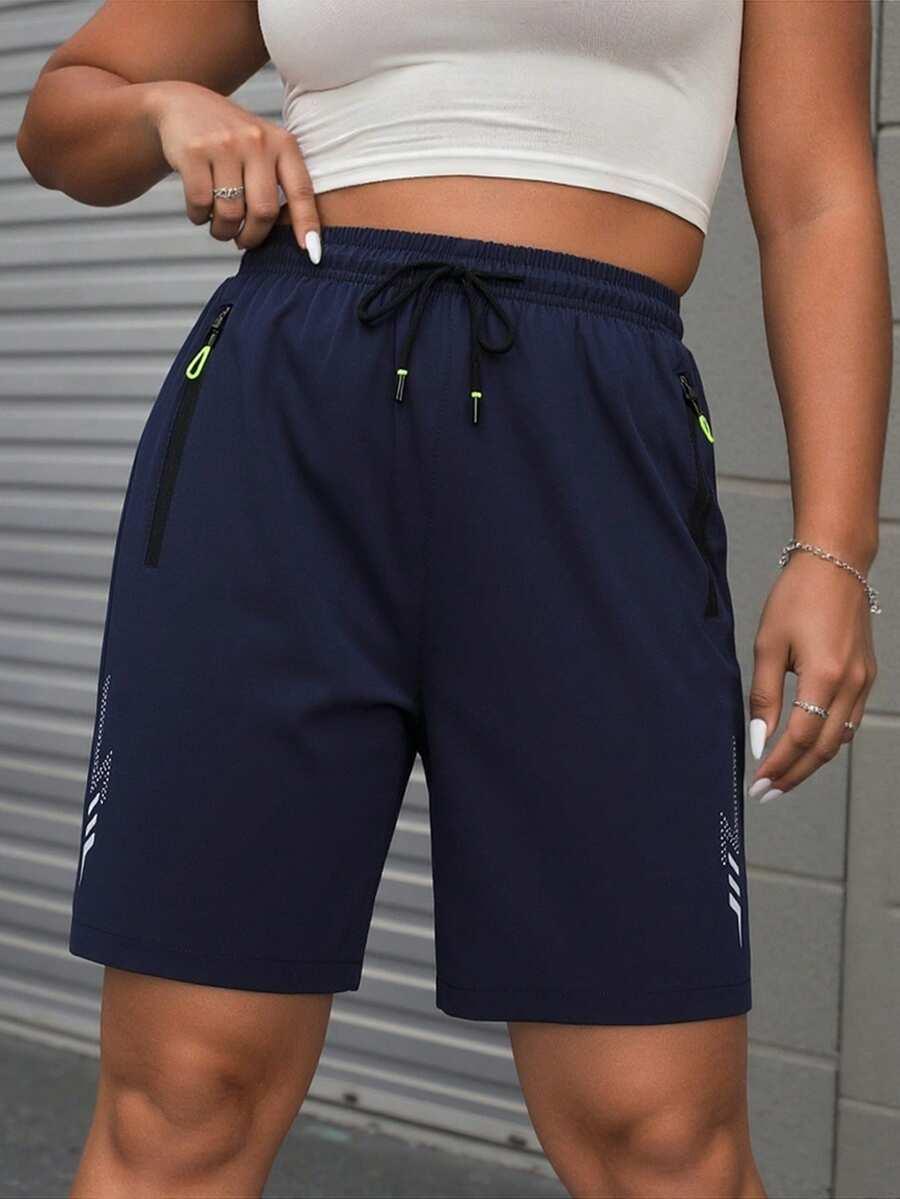 SHEIN GRANATOWE KRÓTKIE SPODENKI S06__XL